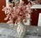 6pcs Artificial Eucalyptus Stems Pink Fake Eucalyptus Leaves Tall Eucalyptus Branches Floral Decorations for Boho Home Decor Flowers Arrangement